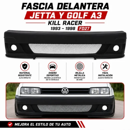 FD27 Fascia delantera Jetta y Golf A3 Kill Racer 1993 — 1998