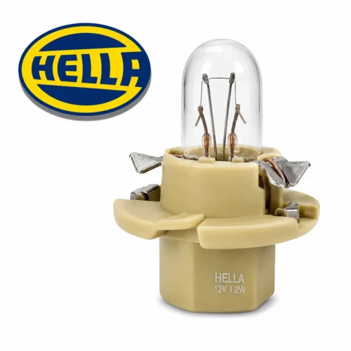 FO-HEBX8.4DB FOCO HELLA MINI 12V 1.5W BX8.4D BASE BEIGE