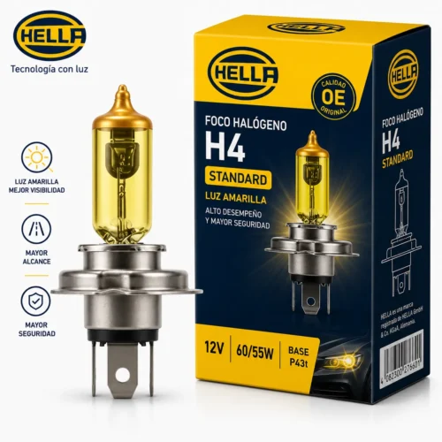 H4 FOCO 12V 60/55W YELLOW LIGHT 50% (1)