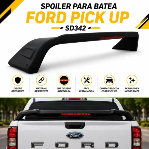 Spoiler para batea Ford pick up