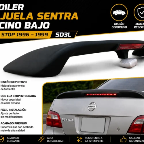 Spoiler cajuela Sentra lucino bajo con stop 1996 — 1999