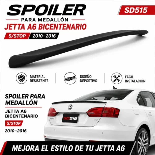 SD515 Spoiler medallón Jetta A6 Bicentenario s/stop 10 — 16