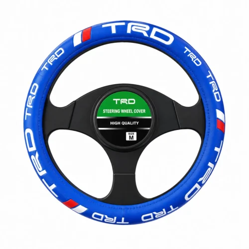SHI991-BL FUNDA DE VOLANTE AUTOMOTRIZ TACTO-PIEL AZUL (PZA)