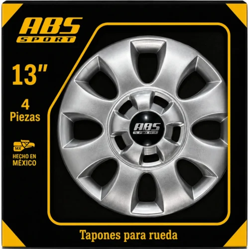 TAPON ABS SPORT LGR RIN 13 MOD 0070 GRIS