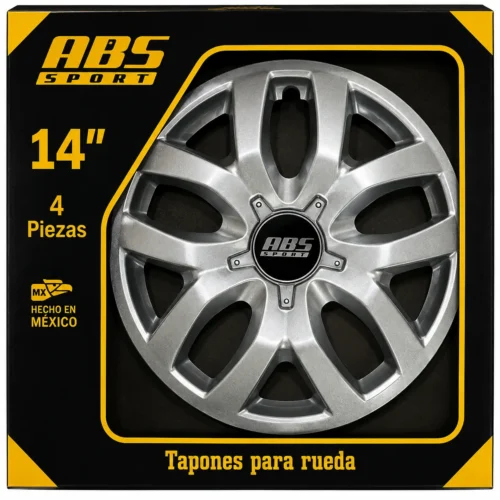 TAPON ABS SPORT LGR RIN 14 MOD 0080 GRIS