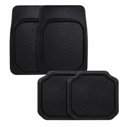 TAP-244N TAPETE GRUESO DE 4 PIEZAS NEGRO "ROADWAY" 3.42 KG