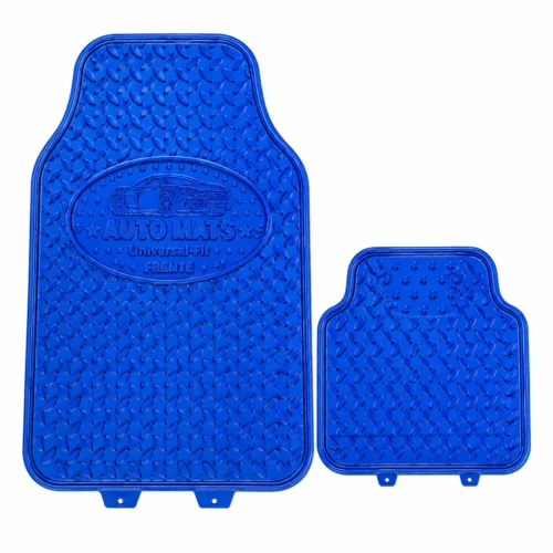 TAP-37B TAPETE CROMADO CON EFECTO 3D 4PZAS AZUL 3 KG
