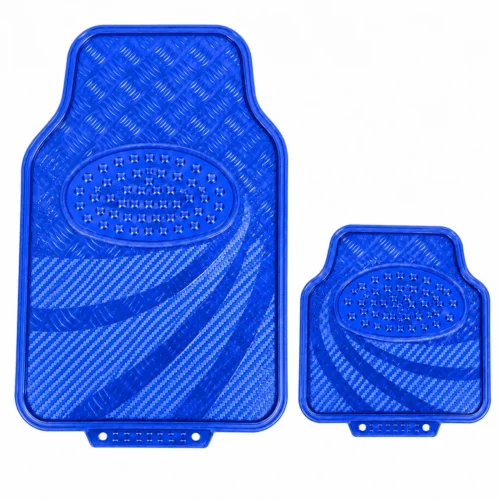 TAP-38B TAPETE CROMADO CON EFECTO DE LUZ C/4PZAS AZUL 3 KG