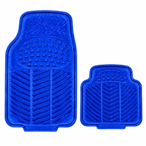 TAP-39B TAPETE CROMADO CON EFECTO DE LUZ C/4PZAS AZUL 3 KG