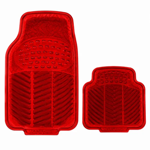 TAP-39R TAPETE CROMADO 4 PIEZAS BRILLANTE ROJO 3KG