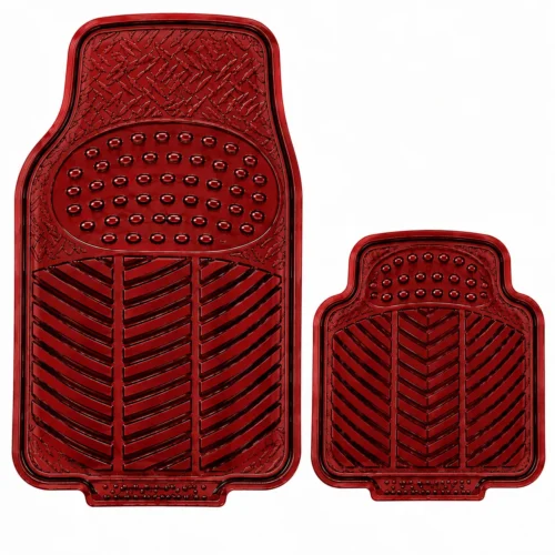 TAP-39RF TAPETE CROMADO 4 PIEZAS BRILLANTE ROJO CARBON 3KG