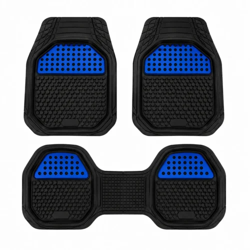 TAPETE 3 PIEZAS CHAROLA AZUL (JGO)