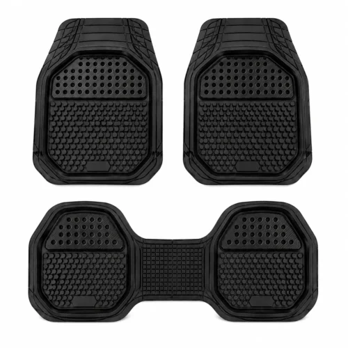 TAPETE 3 PIEZAS CHAROLA CARBON (JGO)