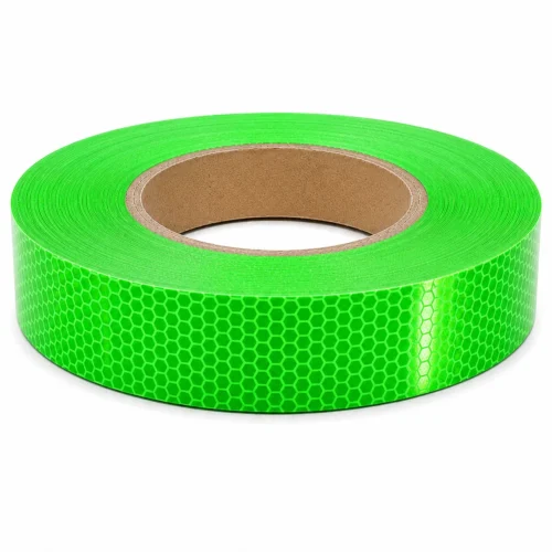 ZCI-R12G CINTA REFLEJANTE 1/2IN VERDE 45MTS