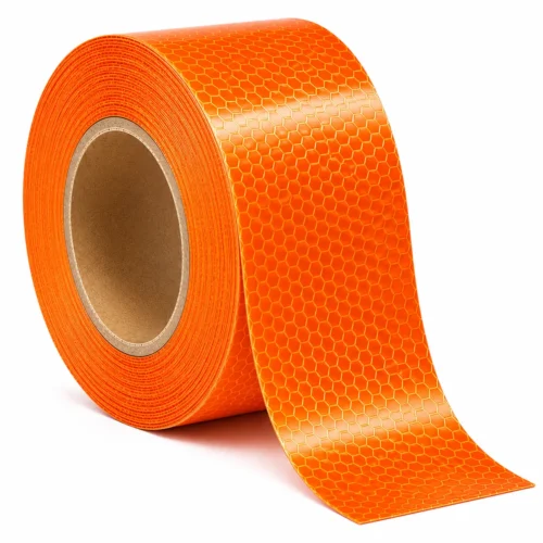 ZCI-R1O CINTA REFLEJANTE 1IN NARANJA 45MTS