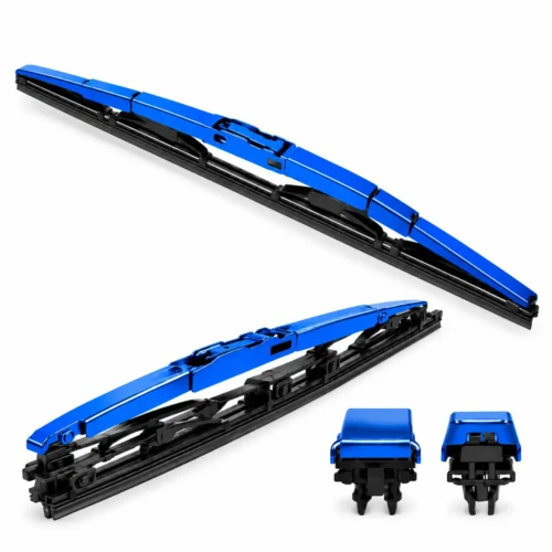 LIMPIAPARABRISAS DOBLE DELGADO 18" AZUL (PAR)