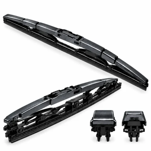 LIMPIAPARABRISAS DOBLE DELGADO 18" FIBRA DE CARBONO (PAR)