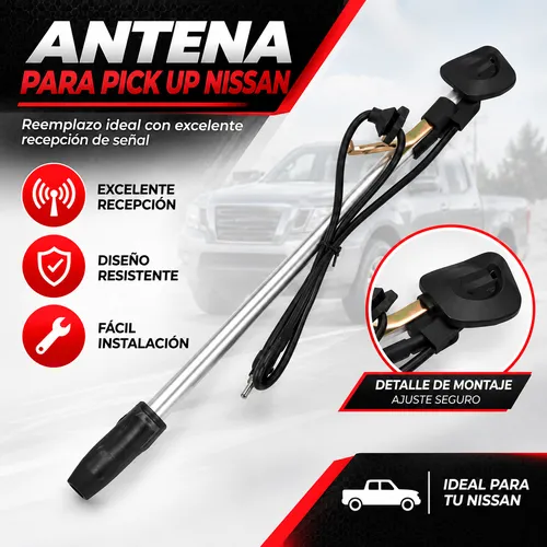 ANTENA PARA PICK UP D22 NISSAN, IGUAL A ORIGINAL (PIEZA)