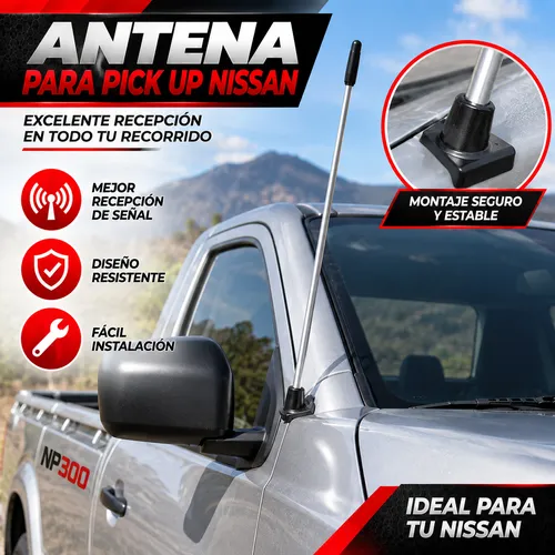 ANTENA PARA PICK UP D22 NISSAN, IGUAL A ORIGINAL (PIEZA)