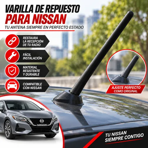 VARILLA DE REPUESTO AUTOMOTRIZ DE 17.5 CM PARA NISSAN (PIEZA)