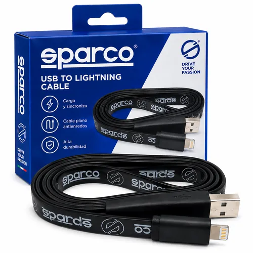 CABLE SPARCO 1M PARA IPHONE