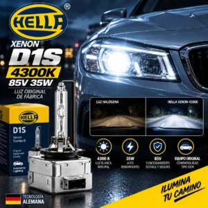 FOCO HELLA XENON D1S 4300 K, 85V, 35W