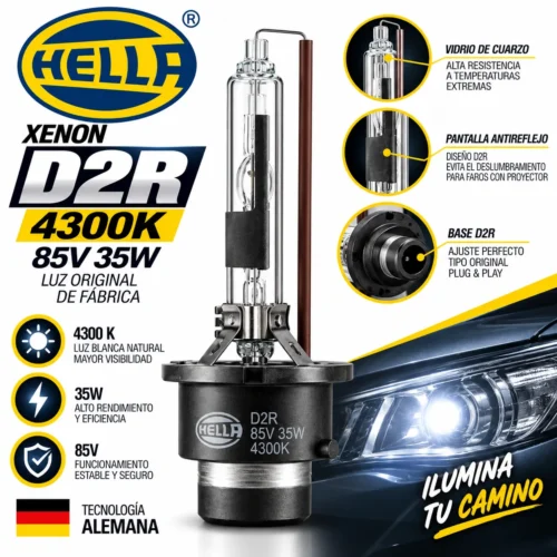 FOCO HELLA XENON D2R 4300 K, 85V, 35W