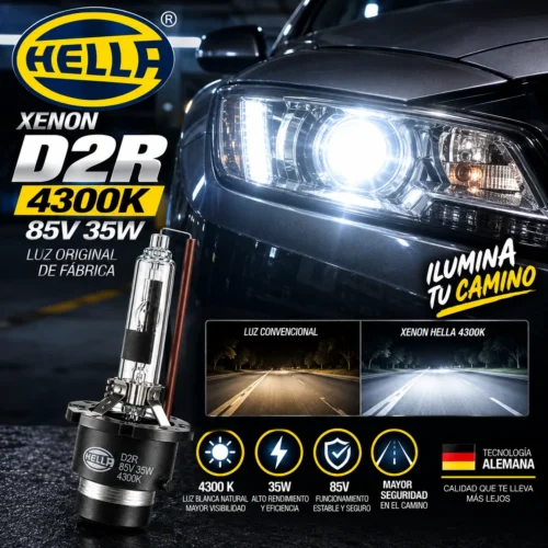 FOCO HELLA XENON D2R 4300 K, 85V, 35W