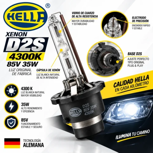 FOCO HELLA D2S 4300 K, 85V, 35W