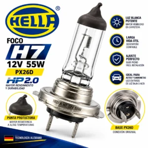 FOCO H7 12V 55W PX26D HP2.0