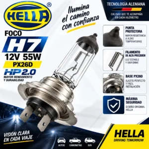 FOCO H7 12V 55W PX26D HP2.0