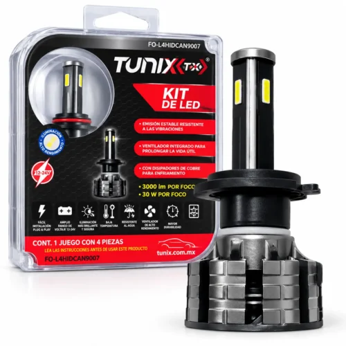 FO-L4HIDCAN FOCO DE LED CON 4 CARAS HID CON CANBUS LED CSP BASE H1 (PAR)