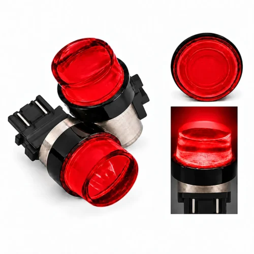 FOCO94:3157:RD:ST FOCO DE LED ENTRADA 3157 FIJO Y ESTROBO ROJO 12V (PAR)