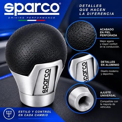 PERILLA SPARCO ALUMINIO-NEGRO