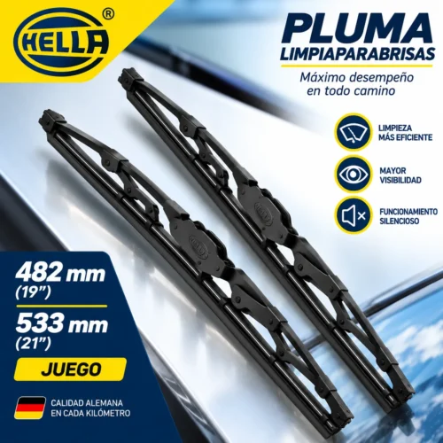 PLUMA LIMPIAPARABRISAS 482/533 MM JGO. (JUEGO)