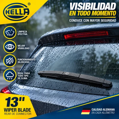 WIPER BLADE 13" REAR OE CONNECTOR (PIEZA)