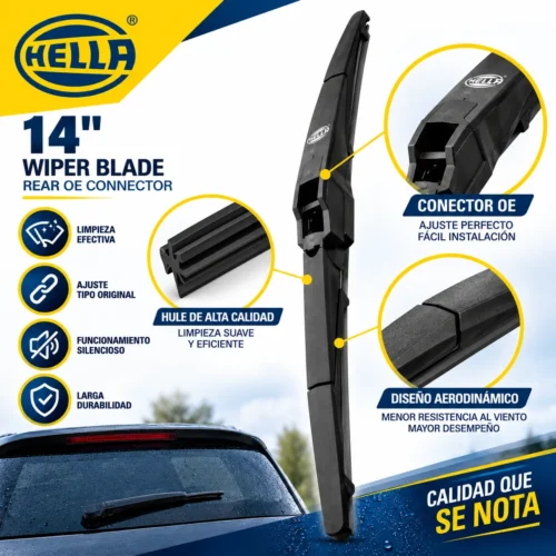 WIPER BLADE 14" REAR OE CONNECTOR (PIEZA)