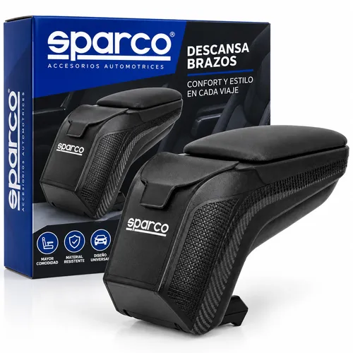 CONSOLA DESCANSABRAZOS SPARCO CARBON