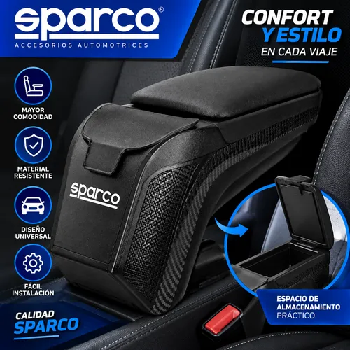 CONSOLA DESCANSABRAZOS SPARCO CARBON