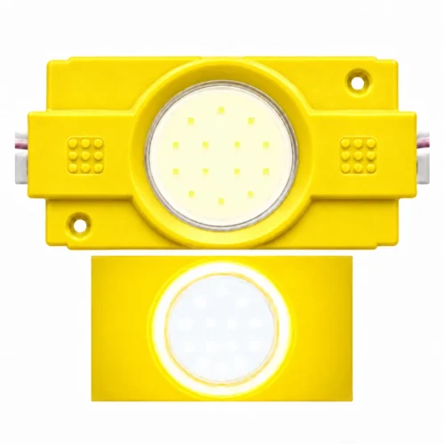 ROUND COB MODULE:YW MODULOS DE LED REDONDO AMARILLO 4.4 X 3 X 0.5CM 12V (20 PZAS)