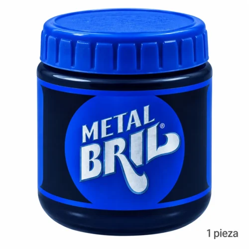 CREMA ABRILLANTADORA DE METALES CRISTALES Y MICAS METALBRIL 250 GR