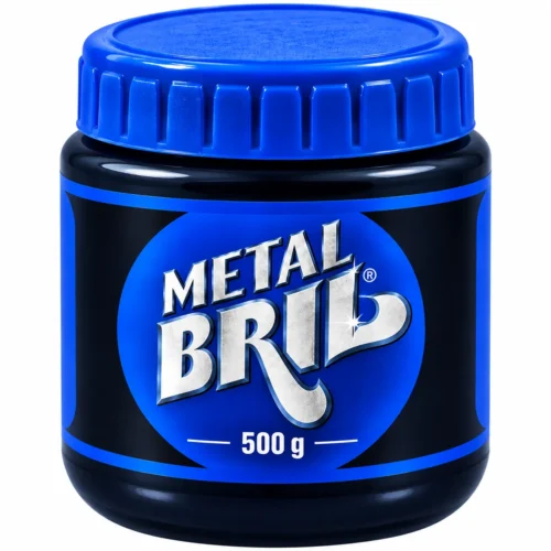 CREMA ABRILLANTADORA DE METALES CRISTALES Y MICAS METALBRIL 500 GR