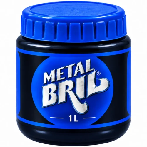 CREMA ABRILLANTADORA DE METALES CRISTALES Y MICAS  METALBRIL 1000 GR.