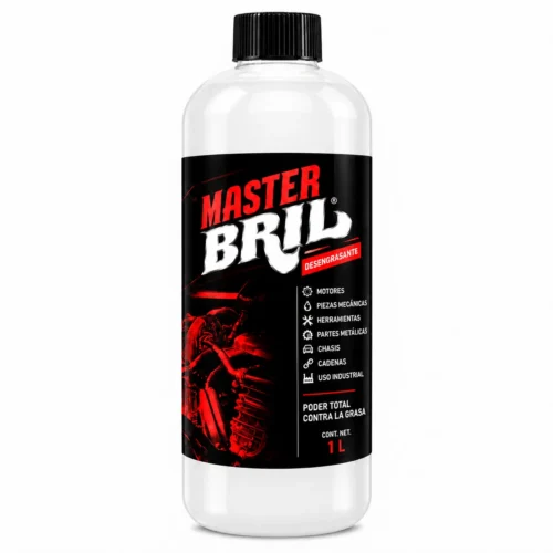 LIMPIADOR DE ALUMINIO Y VINIL MASTER BRIL BLANCO 1 LT