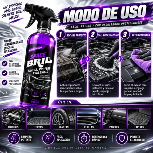 DESENGRASANTE MULTI USOS GREASE BRIL 1 LT