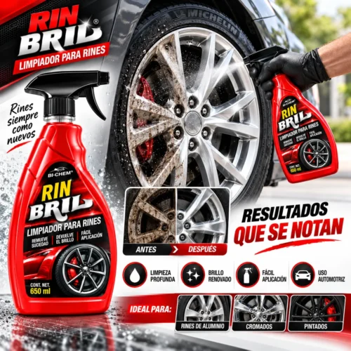 LIMPIADOR DE RINES RIN BRIL 600 ML