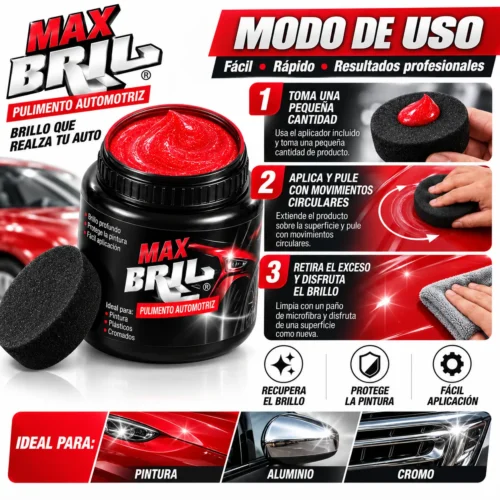 POLISH EN CREMA PREMIUM MAX BRIL 300 GR