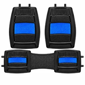 TAPETE AUTOMOTRIZ 3 PZAS AZUL