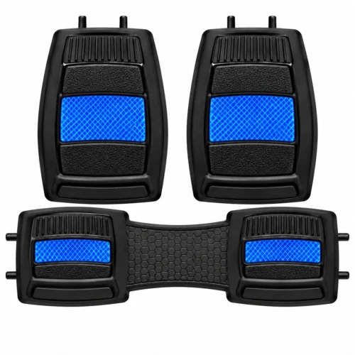 TAPETE AUTOMOTRIZ 3 PZAS AZUL