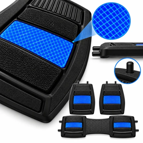 TAPETE AUTOMOTRIZ 3 PZAS AZUL